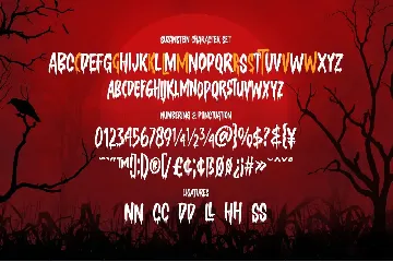 Suzanstein - Horror Font