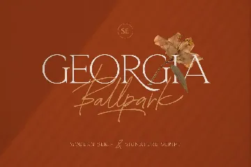 Georgia Ballpark - FONT DUO