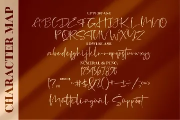 Mantilda Edition Signature Font