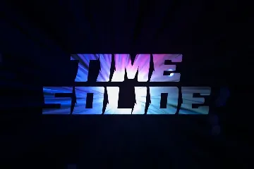 TimeSolide modern Sport Font