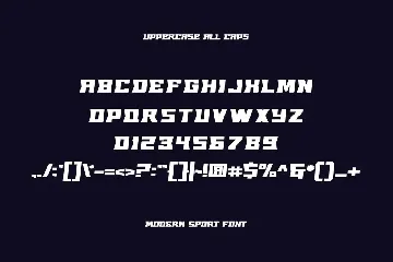 TimeSolide modern Sport Font