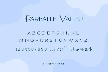 Parfaite Valeu Serif Font