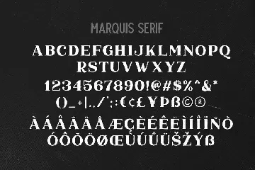 Marquis - Organic Font Duo (+EXTRAS)