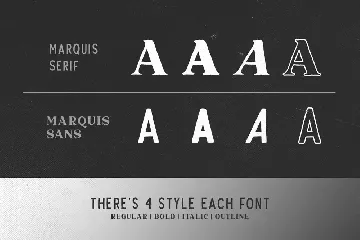 Marquis - Organic Font Duo (+EXTRAS)