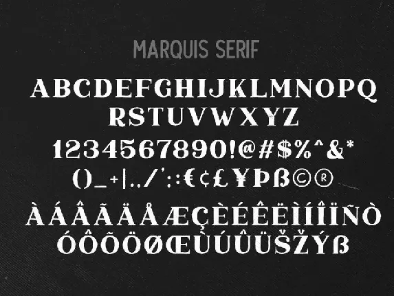 Marquis - Organic Font Duo (+EXTRAS)