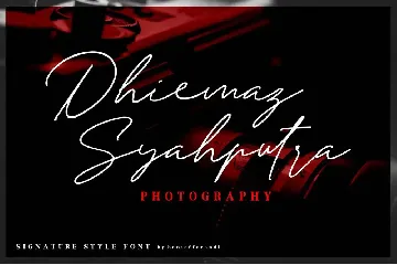 Andellia Davilton - Signature Style Font