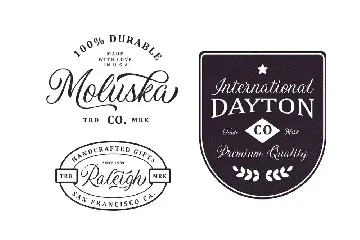 Daytonia - Hand Lettering Script font