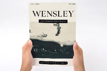 Wensley Modern Serif Font Family