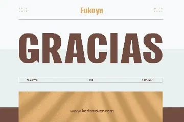 Fukoya Font