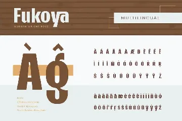 Fukoya Font