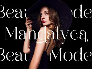 Mandalica - Modern Stylish font