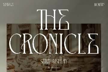 The Cronicle Serif Display Font