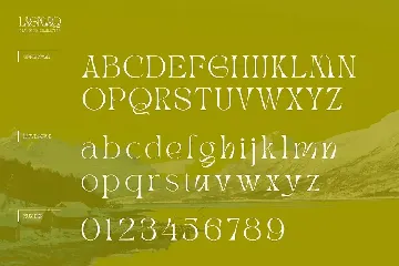 Lagmaq Unique Serif Font