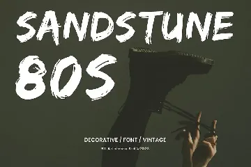 Sandstune - Decorative Font