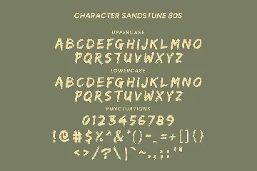 Sandstune - Decorative Font