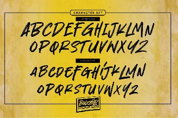 Boochild - Natural Handwritten Brush Font