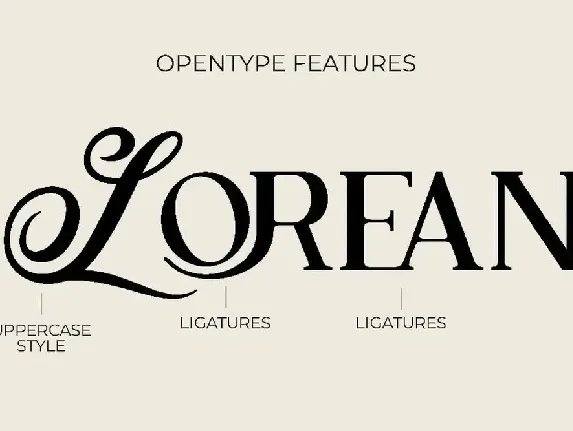 Lotus Heart - Classy Ligature Font