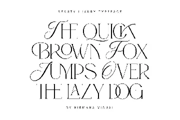 Beauty Luxury - Logo Font