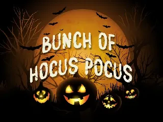 Monster Boo - Halloween Font