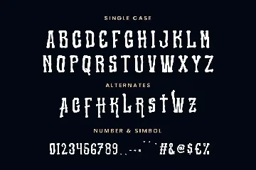 Nighty Night Horror Display Font