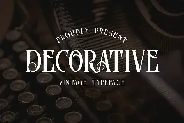 Thompson Vintage Font