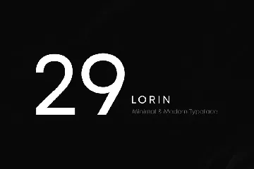 LORIN - Modern Geometric Typeface + Web Fonts