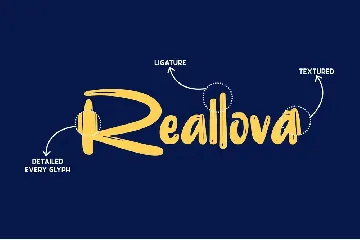 Reallova font