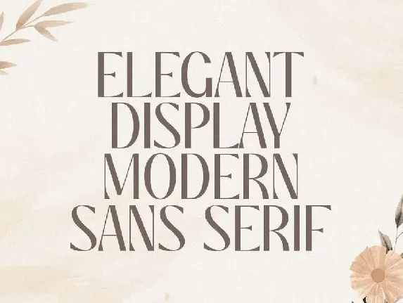 Serenity - Luxury Elegant Beauty Font