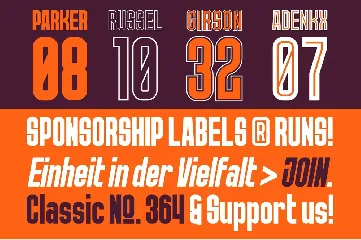 GR NORCH - Sports Display Font