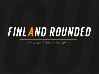 Finland Rounded - Font Family