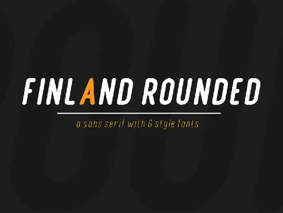 Finland Rounded - Font Family