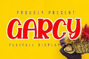 Garcy Playfull Display font