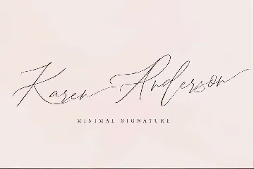 John Davidson Beautiful Modern Calligraphy Font