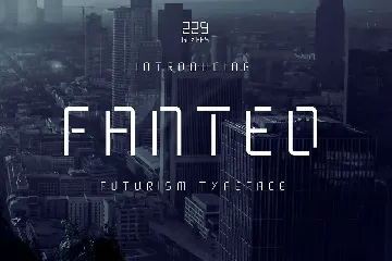 Fanteo Futurism Typeface font