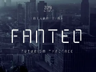 Fanteo Futurism Typeface font