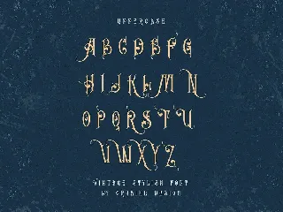 Lavenda - Vintage Ornamental Font