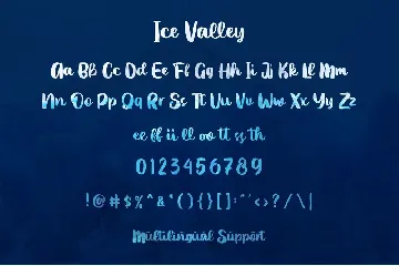 Ice Valley font