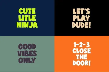 JIMMY BOYZ - Bold and FUN font