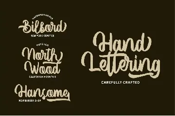 Vector Type | Handlettering Font