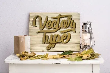 Vector Type | Handlettering Font