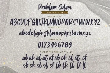 Problem Solver - Playful Display Font