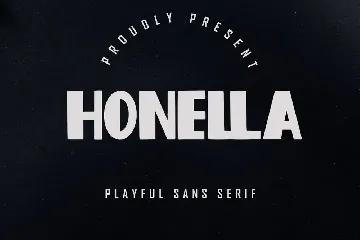 Honella - Playful Sans Serif font