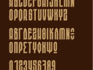 SIK86 font