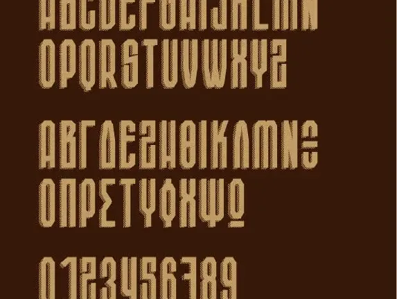 SIK86 font