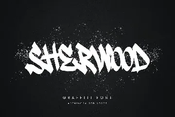 Sherwood - Graffiti Font