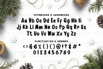 Balls Snowing Font