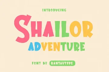 Sailor Adventure Playful Font