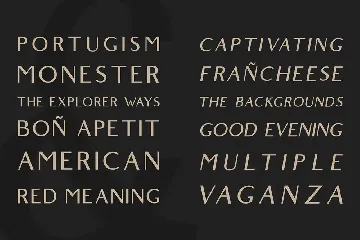 Belgium Font Family