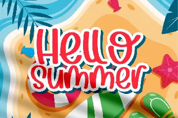 Summer Flowers Quirky Font