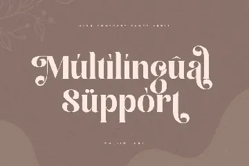 Malfin - Love Luxury Cursive Serif font